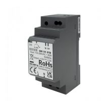 Transformateur led pour rail din premium 12V 30W IP20 noir Eco Light