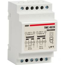 Transformateur modulaire Vemer tmc 40VA 230/12/24V 3 modules VN320800