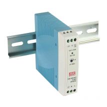 Mean Well - Transformateur pour rail din armoire électrique 20Wà 12V dc MDR-20-12 MDR-20-12