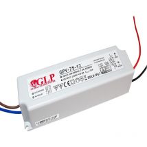 Alimentation led DC12V 75W 6A Étanche IP67 glp