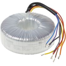 Rs Pro - Transformateur torique 2 x 115V c.a. 2 x 24V c.a., 200VA ( Prix pour 1 )