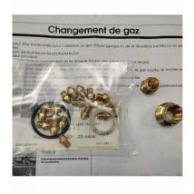 Transformation gaz butane à gaz naturel pour chaudière Niagara 28FF.