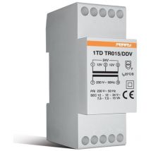 Wallair 1TDTR015/DDV15VA Klingel-Transformator 12 v, 24 v