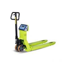 Matisère - Transpalette manuel peseur - Précision 0.05% - Charge max 2500kg - Palette Europe - TJB530VY100