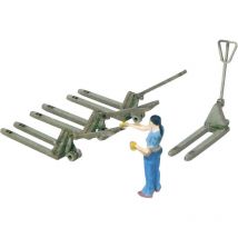 80191 Carrello elevatore H0 Kit da montare taglio laser - MBZ