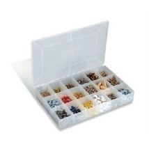 Kleinteilebox Modell 3618 280x180x40mm, 18 Fächer, für Kleinteile - Plano