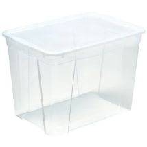 Transparente Aufbewahrungsbox 56 X 39,5 X 41 Cm Mit Deckel
