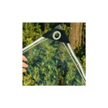 Transparente Avec Œillets Couverture De Feuille De Toit De Terrasse De Pergola en pvc Durable 360g/m² Bâche Industrielle Bâche Bâche Transparente en