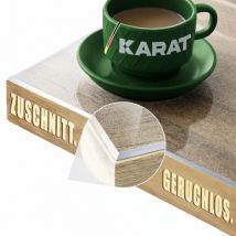 Transparente Tischfolie mit abgeschrägter Kante Crystal 120 x 50 cm