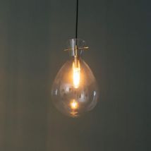 Transparente Tropfen-Aufhängung - Gabriela
