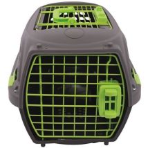 Transportbox Für Katzen M.pets Eco Giro - Kunststoffkäfig - Größe M - Grau