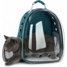Transporteur d'animaux Sac à Dos Transparent Chiens et Chats Sac de Transport Extérieur Conception de Capsule Respirante Visites à 180 Degrés pour