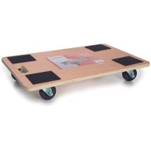 Transporteur De Meubles 650 X 400 Mm – Charge Max 400 Kg – 4 Roulettes Pivotantes Pour Maniabilité – Structure Solide Pour Charges Lourdes – Toolland