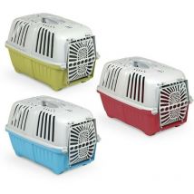 Ac Marca - Transportín para perros de 48x31x33 cm. Colores surtidos - Azul, verde o rojo.