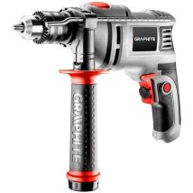 Trapano A Percussione 550w, Mandrino A Chiave 13 Mm, Con Valigetta Graphite 58g725