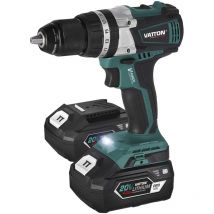 Vatton - Trapano a percussione brushless 20v 2 batterie 4.0ah