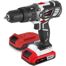 Trapano a percussione Worgrip 20v 2 batterie 2.0ah
