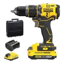 Trapano Avvitatore A Percuss. 2 Batt. Litio 18v 2ah (sfmcd 711d22qw) 2 Batterie Al Litio Da 2ah Fatmax