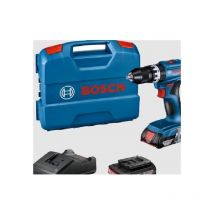 Vario - Trapano Battente-Avvitatore Gsb 18V-45 Professional + 2 Batterie 2Ah 06019K3302