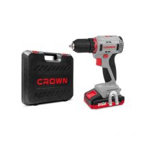 Crown - trapano e avvitatore a batteria 20V 2 batterie 2AH motore brushless