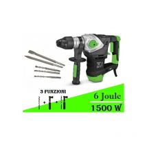 Trapano martello demolitore/Tassellatore 32mm 1500W Elem Constructor CRH1502-32AVBM