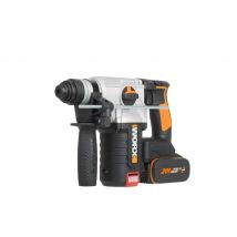 Worx - Taladro percutor WX380.1 con batería de 4,0 Ah y cargador