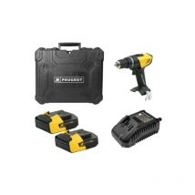 Peugeot Psp - Trapano peugeot ENERGYDRILL-18V20 - 2 batterie 18 v 2.0 Ah - 1 caricabatterie 250312