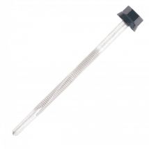 Trapezblechschraube SCELL-IT Rippengipfel Metallhalter IPN - Ø6 x 105 mm - TH12 - Aluweißgrau RAL9006 - Packung mit 100 Stück - ZTP-60105-9006