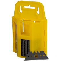 Trapezklingen mit Loch 100 Stück im Dispenser Trapez Cutterklingen