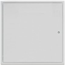 Semin - Trappe de visite hq laquée blanche 500 mm x 500 mm - fermeture carrée - pour murs et plafonds
