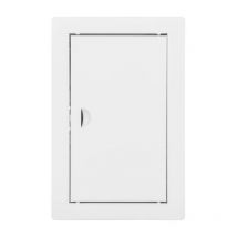 Materiauxbrico.com - Trappe De Visite En Métal, Blanche, 15x25 Cm