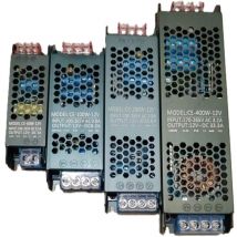 Trasformatore 220V AC/DC 12V 60W 100W 200W 400W ALIMENTATORE Switching Ultra SOTTILE 100
