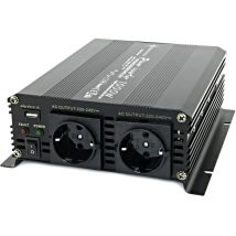 Trasformatore Di Tensione 1000-2000 Watt, 12-230 V Nero