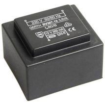 Gerth Ptg383602 Trasformatore Per Pcb 1 X 230 V 2 X 18 V/ac 3.60 Va 100 Ma