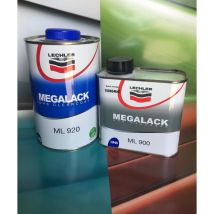 Trasparente Lechler da 1 lt megalack ml 920 + catalizzatore std da 0,5 lt ml 900