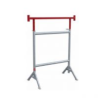 Matisère - Tréteau de maçon à pieds fixes ø 49 mm avec tête articulée - Hauteur réglable de 1,21 à 2,12m - 40348222