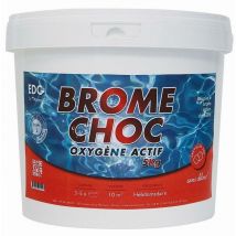 Trattamento d'urto, bromo d'urto, compresse 20G, secchio 5KG, edg, per la stabilizzazione del ph Aqualux 200102