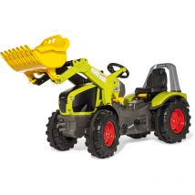 Rolly Toys - Trattore a pedali RollyToys rollyX-Trac Premium Claas Axion 950 (per bambini dai 3 ai 10 anni, pneumatici silenziosi) 651092