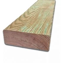 Trave in legno massello da 300 cm, sezione 4,5x12 cm, Impregnata