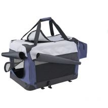 Vadigran - Nobby Traveller Plus blau/grau Transportbox