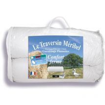 Traversino Naturale rigido con piume L.160 x P.23 cm MERIBEL di DODO