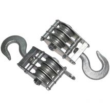 Trócolas de 3 ruedas - 40 mm - 544 kg