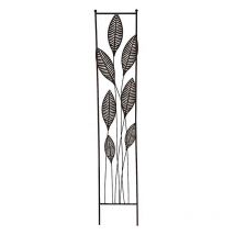 Treillage jardin fer Fougères 126x23cm