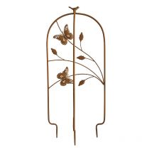 Treillage papillons 35x35x78cm
