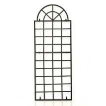 Décoshop26 - Treillage tuteur mural 180 x 70 cm décoration de jardin plantes grimpantes en métal bronze 100003906