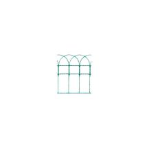 Treillis Galvanisé Plastifié Vert 10m – Hauteur 40cm – Clôture Résidentielle Pour Parterres De Fleurs – Résistant Aux Intempéries – Trex