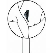 Treillis de Jardin en métal pour Plantes grimpantes, Support de Support en métal pour Plantes à Fleurs résistant à la Rouille Durable pour Plantes en