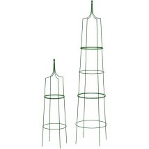 Treillis en acier Cross (Lot de 2)