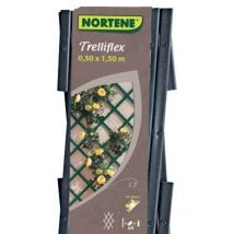 Treillis extensible 0,50 x 1,50 m trelliflex anthracite Nortene