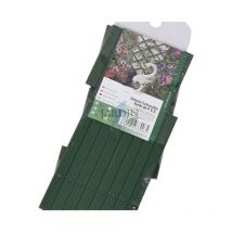 Treillis en pvc vert de 100 x 200 cm, pour les plantes grimpantes. Utile pour les jardins, les clôtures